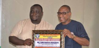 Badejo-Okusanya Receives Dr. Kwame Nkrumah Leadership Award