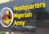 Nigerian Army Outdoor Advertising Agent tasks Outdoor Practitioners
