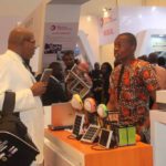 Total Staff at the exhibition attending to customer
