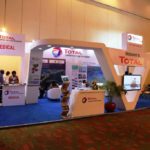 total nigeria booth at the exhibition