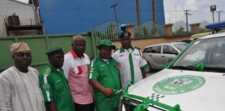 WAI Brigade Gets Operational Vehicle from Pharmatex Industries - marketingspace.com.ng
