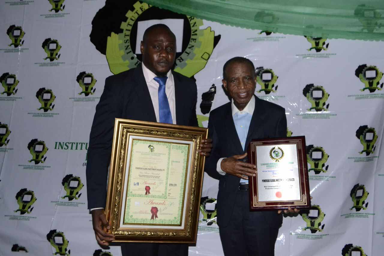 Powergas Bags Best CNG, LNG Company of the Year in Nigeria -marketingspace.com.ng