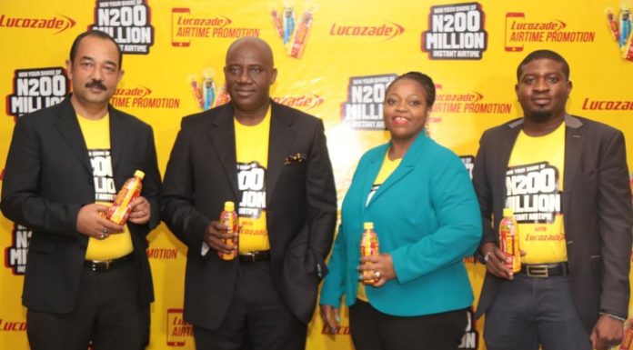 Lucozade Launches Airtime Promo …Set To Give Out N200million Airtime To Consumers-marketingspace.com.ng