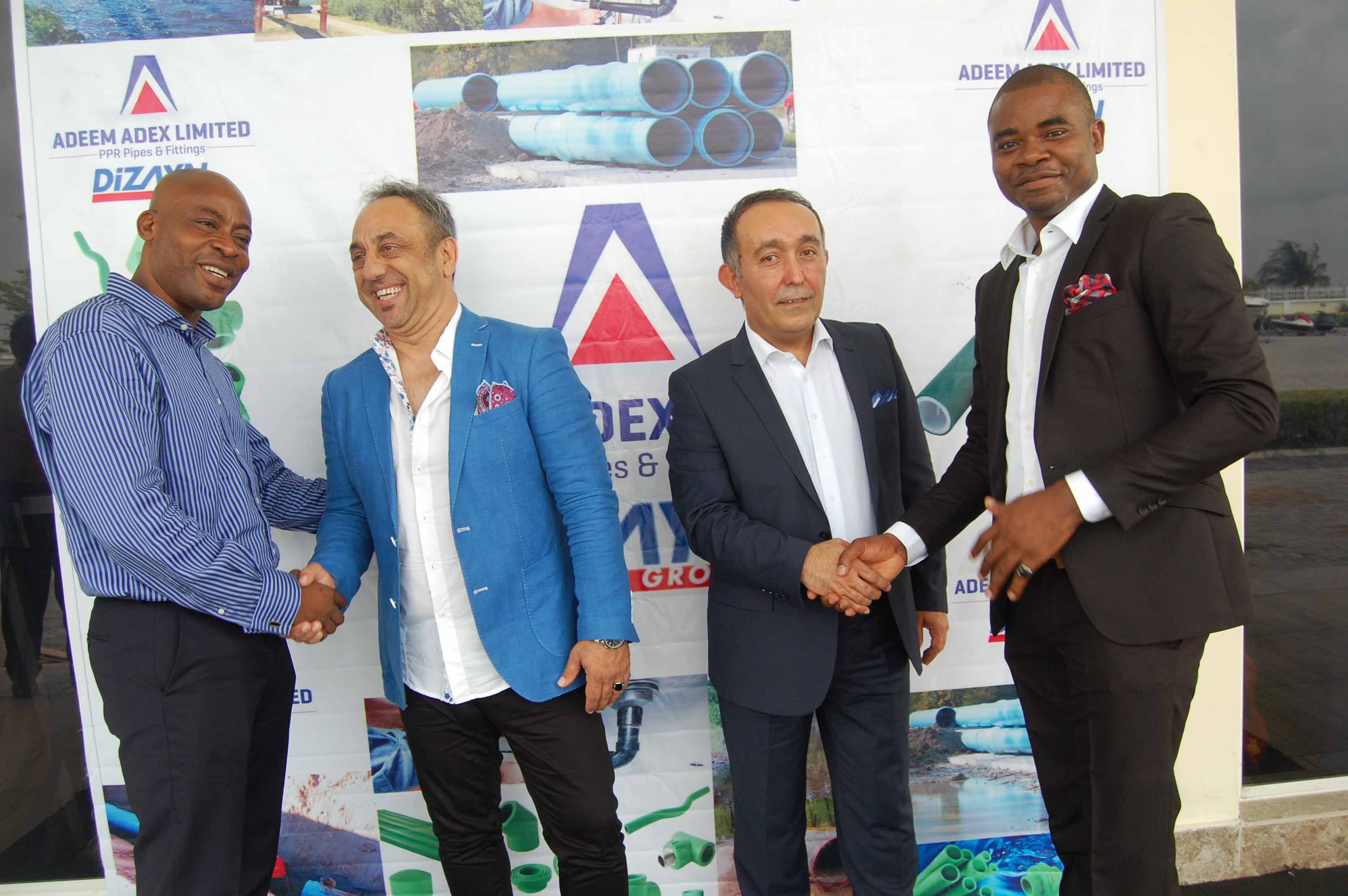 Adeem Adex, Dizayn Group Introduce Latest Pipe Products Into Nigeria’s Market-marketingspace.com.ng