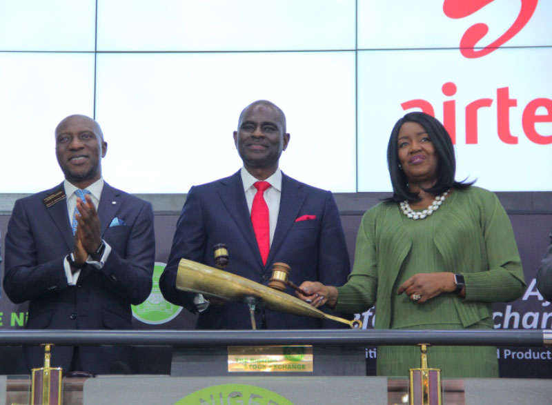 Airtel Africa Lists On The Main Board Of The Nigerian Stock Exchange-marketingspace.com.ng