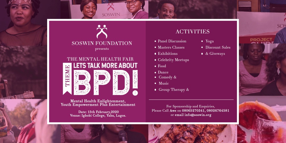 LASG, SOSWIN Set To Host Largest Mental Health Fair In February-marketingspace.com.ng