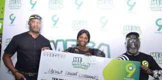Lucky 9mobile Customer Wins N10million Grand Prize As Mega Millions Promo Ends Lucky 9mobile Customer Wins N10million Grand Prize As Mega Millions Promo Ends-marketingspace.com.ng