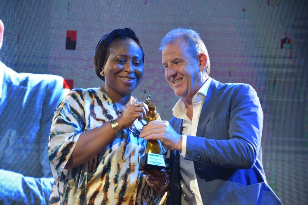 Mojisola Saka Emerges Outstanding PR Personality Of The Decade At The Marketing Edge Awards-marketingspace.com.ng
