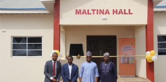 Nigerian Breweries Honours 2020 Maltina Teacher Of The Year, Donates 200-Seater Auditorium To School-marketingspace.com.ng