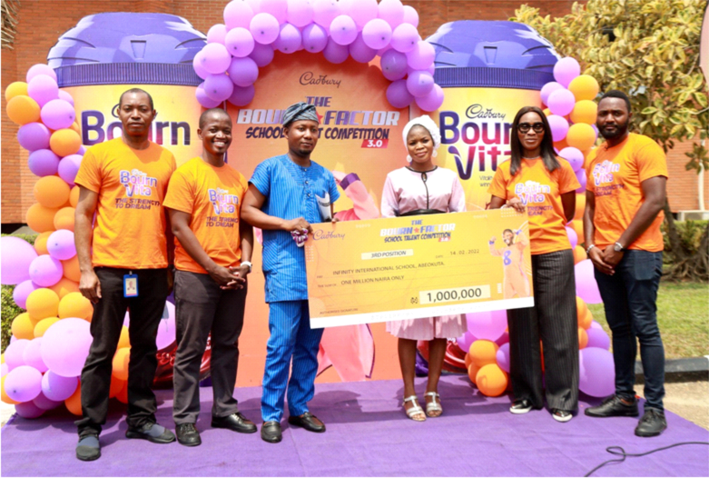 Cadbury Nigeria Unveils Bournvita Bourn Factor Season 3 Winners-marketingspace.com.ng