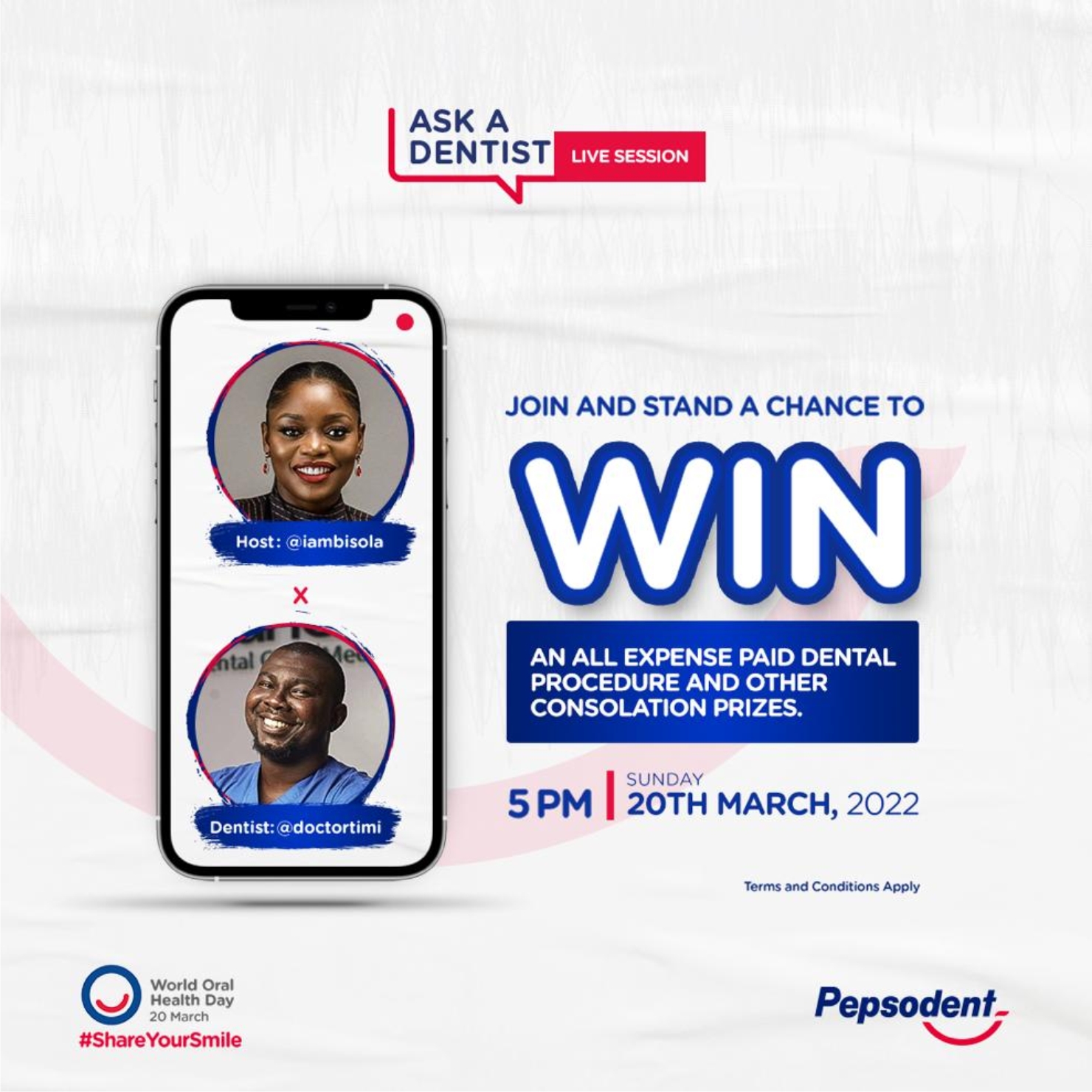 World Oral Health Day 2022: Pepsodent Hosts ‘Ask A Dentists’ IG Live Session For Oral Care Education -marketingspace.com.ng