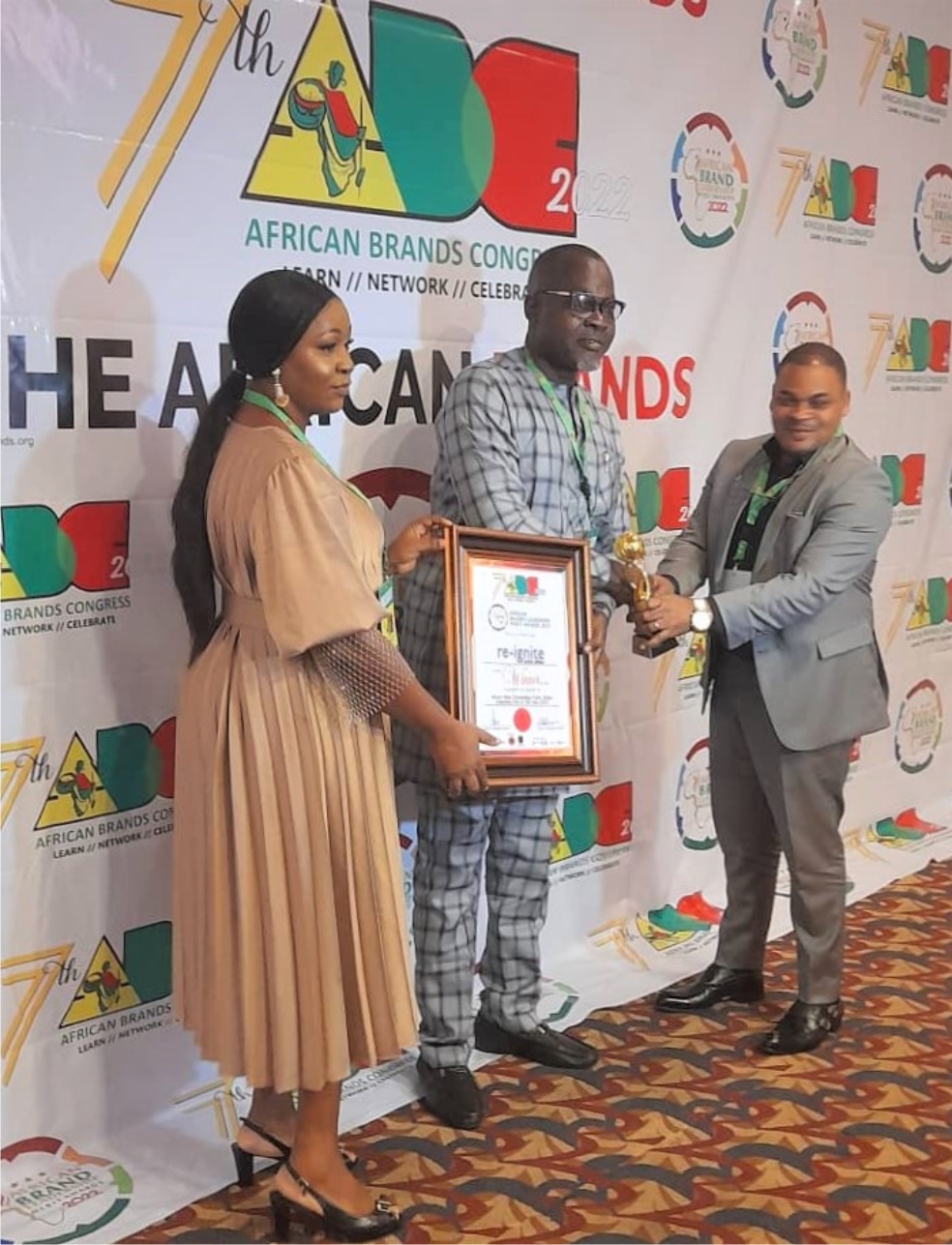Nigeria’s first full service public affairs consulting firm Re-ignite Public Affairs Limited, has again emerged Africa’s most Outstanding Public Affairs Consulting Firm of the Year. The firm was among outstanding organisations awarded laurels at the 7th Edition of the African Brands Congress, held at the banquet hall of the Lagos Sheraton Hotels & Towers on Friday, August 12, 2022. It was organised by the African Brands Media Limited, a foremost brands magazine that provides research and news relating to various brands across Africa Tagged African Brands Leadership Awards 2022, the one day event had; Congress, Exhibition, Brands Presentation, Dinner and Award Presentation. This congress was themed: Digital Technology, AI & IOT – A Catalyst for Brands Growth. According to the organisers, the congress is designed to be a platform for educating, engaging, and inspiring brand managers and professionals in different industries in the pursuit of best practices in brand building and value creation., Re-Ignite Public Affairs Limited won alongside its sister Firm, CMC Connect Burson, Cohn & Wolfe (CMC Connect BCW). While Re-Ignite was presented with a Golden diadem as Africa’s Most Outstanding Public Affairs Consulting Firm of the Year 2022, CMC Connect BCW was awarded the Africa’s Most Impactful Reputation and Perception Management Company of the year 2022. They are the only two firms that were picked in the integrated marketing communications category in the African market. Other winners at the occasion includes Access Bank Plc, Stanbic IBTC Trustees, 9PSB, and Veritas Registrars in the banking and financial sector. Other are SMILE, Galaxy Backbone, Checkers Custard, Mr V, Nicole Sinclair etc. Receiving the awards on behalf of the board, management and staff of Re-Ignite Public Affairs Limited Adetola Odusote, a director of the firm, thanked the organisers for recognising the quality services Re-Ignite has been providing its array of highly valued clientele that includes but not limited to Afton Chemicals Corporation; USA, Japan Tobacco International, AB Inbev (International Brewery Plc), IRIS Smart Technologies Limited, Glovo, Nigeria, AFCFTA, and top political parties among others. Re-ignite Public Affairs, is a strategy driven research- based solution provider in the Public Affairs space for business and government. The firm, which in year 2020, had won Public Affairs Company of the Year at the maiden edition of the Spokespersons Digest Communication Awards, provides services that help to improve governance, and enhance relationship between the business community and the different arms of government and its agencies. This it does through the provision of services that combine effective government and legislative relations, public policy analysis; sector specific expertise which can be critical success factors for clients in the competitive and regulatory business environment. As the pioneer Public Affairs firm in Nigeria, Re-ignite Public Affairs is poised to enhancing better relationships between government and its citizens, and between the private sector and public sector. Our distinct services are: Advocacy & Issues Management, Stakeholders Engagement, Policy Research & Analysis, Government Relations and Legislative Affairs, Political Communications, Capacity Development, Corporate Communication, and Crisis Management. Re-ignite Public Affairs possesses an uncommon combination of senior level industry experts with commercial and project experience coupled with a thorough understanding of government bureaucratic and political processes, policy and regulatory frameworks. The team includes Adetola Odusote (Director, Stakeholders Engagement), Franklyn Ginger-Eke (Executive Director/COO), Yomi Badejo-Okusanya (Group Managing Director) and President of African Public Relations Association. It is a subsidiary of the CMC Connect Group, a foremost strategic communications company with an impressive 30 years track record in the industry, having worked with virtually all the top brands in the country. Re-ignite Public Affairs is situated in the Federal Capital Territory Abuja and Lagos State, Nigeria. -marketingspace.com.ng
