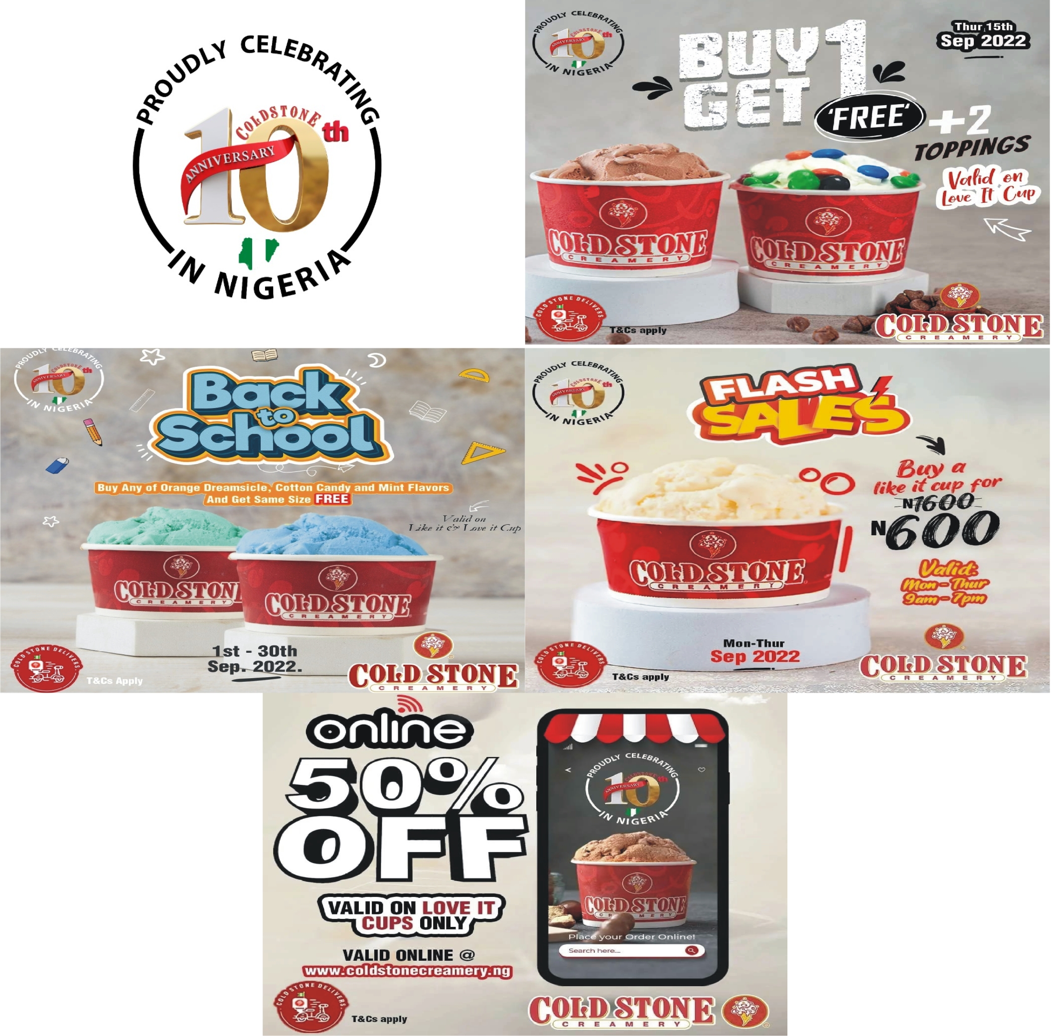 Get Back-To-School With 10 Scoops Of Sweetness At Cold Stone This September-marketingspace.com.ng