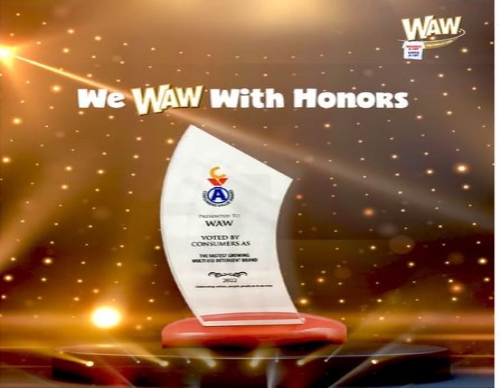 Waw Wins Brand Innovator, Customer Value Awards-marketingspace.com.ng