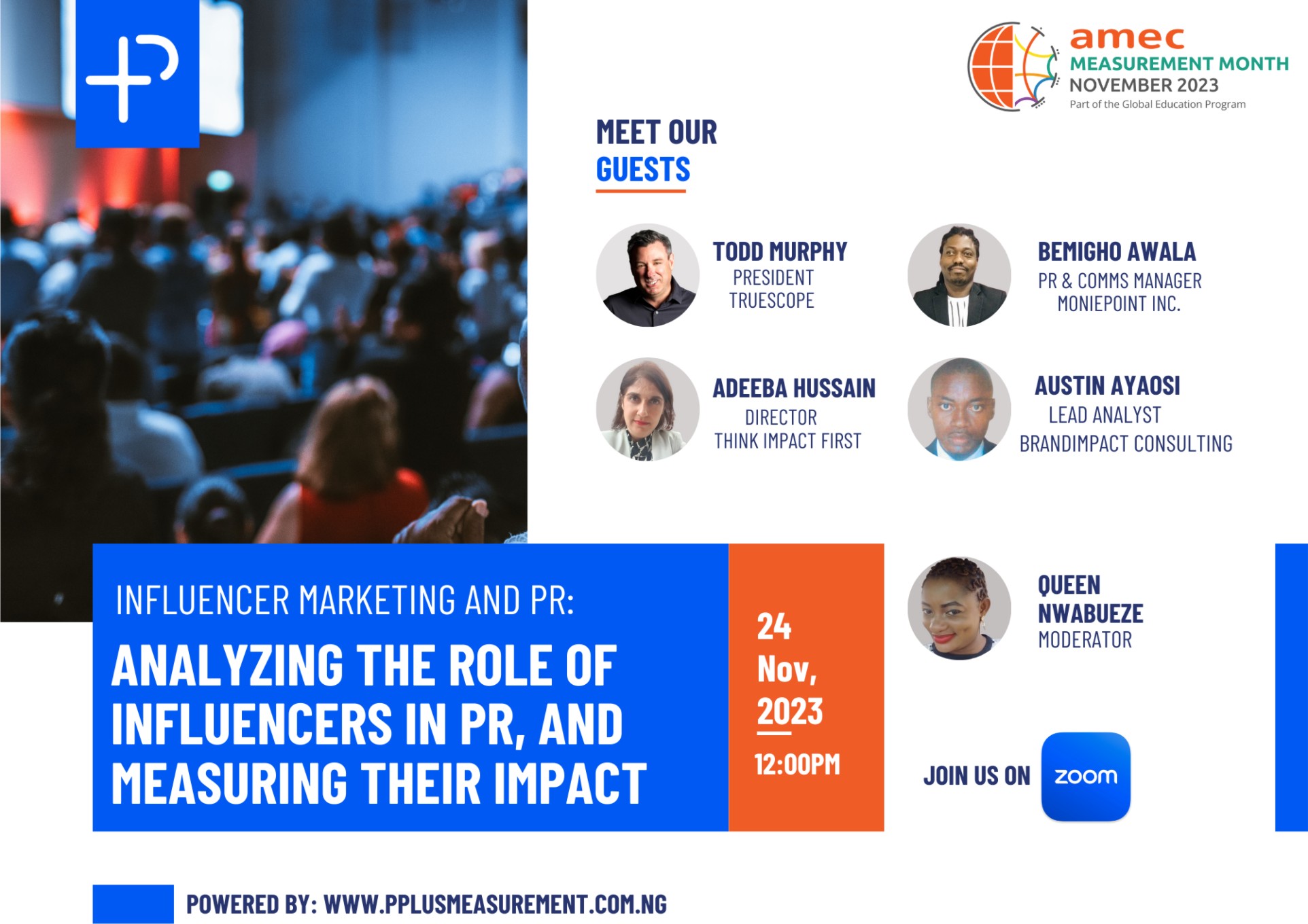 P+ Measurement Services Announces 7th Consecutive Hosting Of AMEC Measurement Month, Focused On Influencer Marketing And PR-marketingspace.com.ng