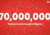 Verve Hits 70 Million Payment Cards In Nigeria, Consolidates Market Leadership Verve Hits 70 Million Payment Cards In Nigeria, Consolidates Market Leadership-marketingspace.com.ng