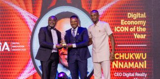 Digital Realty Nigeria’s Ikechukwu Nnamani Bags Digital Economy Icon Of The Year At 2025 Digital Innovation Awards In Ghana-marketingspace.com.ng