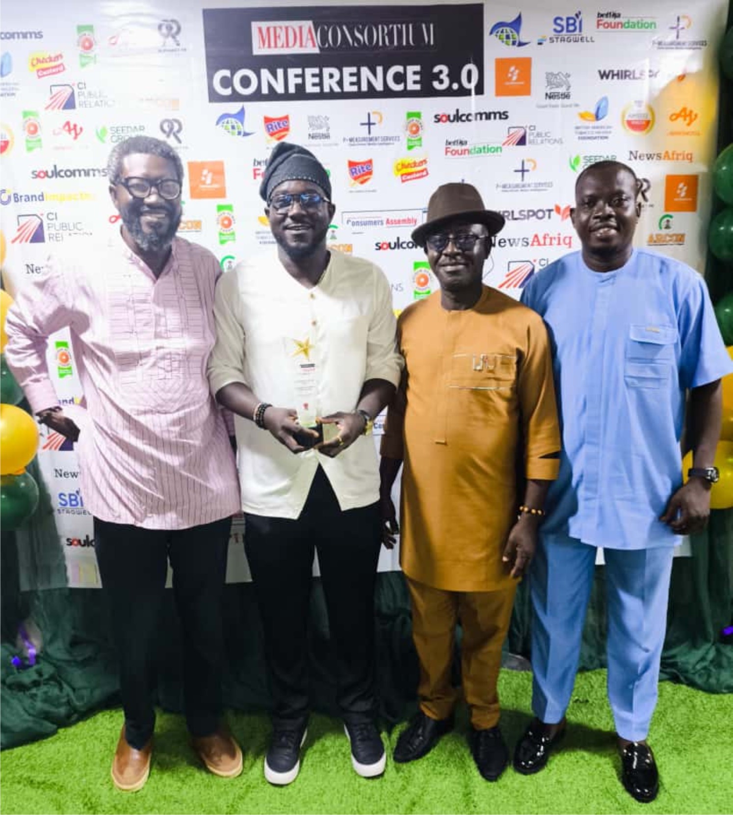 
Onoriode Akusu Wins Fast Rising PR Practitioner Of The Year 2025 At MediaConsortium 3.0 Conference And Awards -marketingspace.com.ng