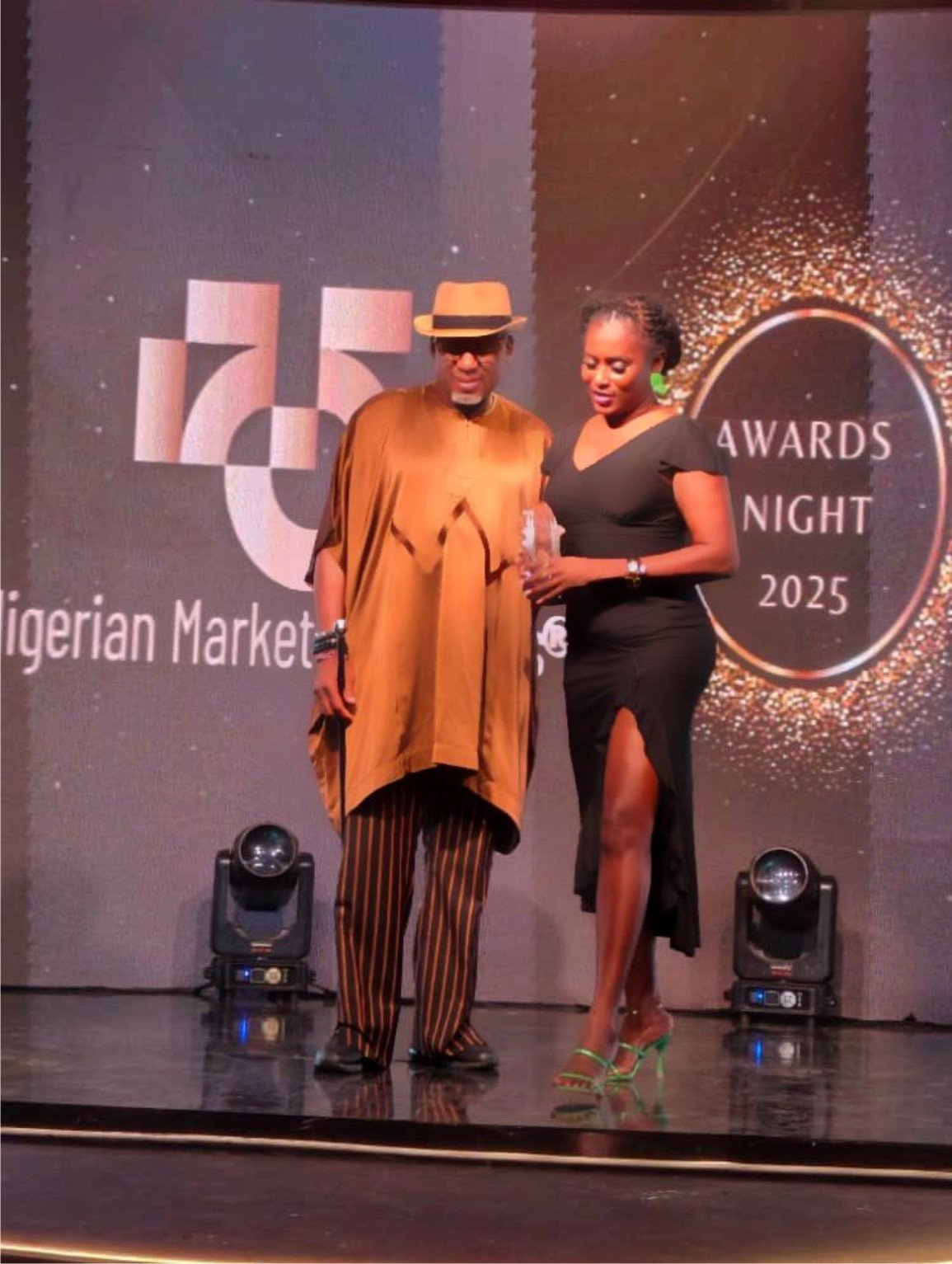 Marketing Edge’s Abimbola Mohammed Clinches 'Marketing Journalist Of The Year' Award -marketingspace.com.ng
