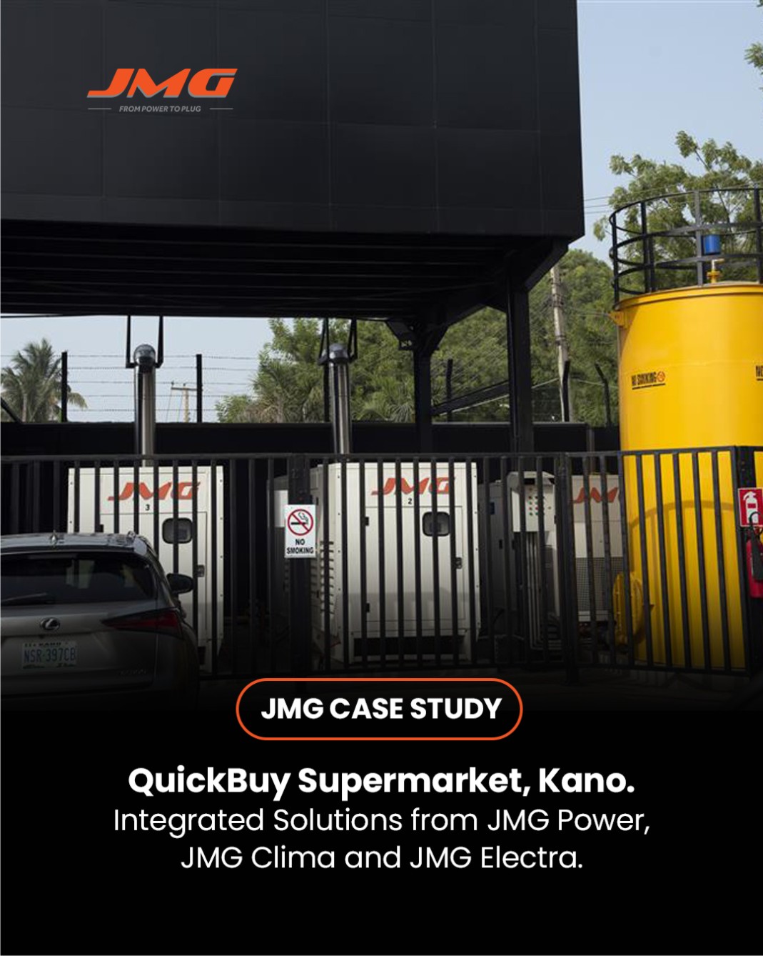 JMG Completes Fully Integrated Power, Cooling and Electrical Upgrade For Quick Buy Supermarket In Kano -marketingspace.com.ng