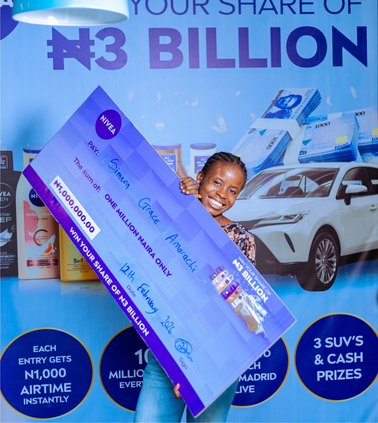 Momentum Builds as NIVEA’s ₦3bn Consumer Promo Delivers Week 6 Winners -marketingspace.com.ng