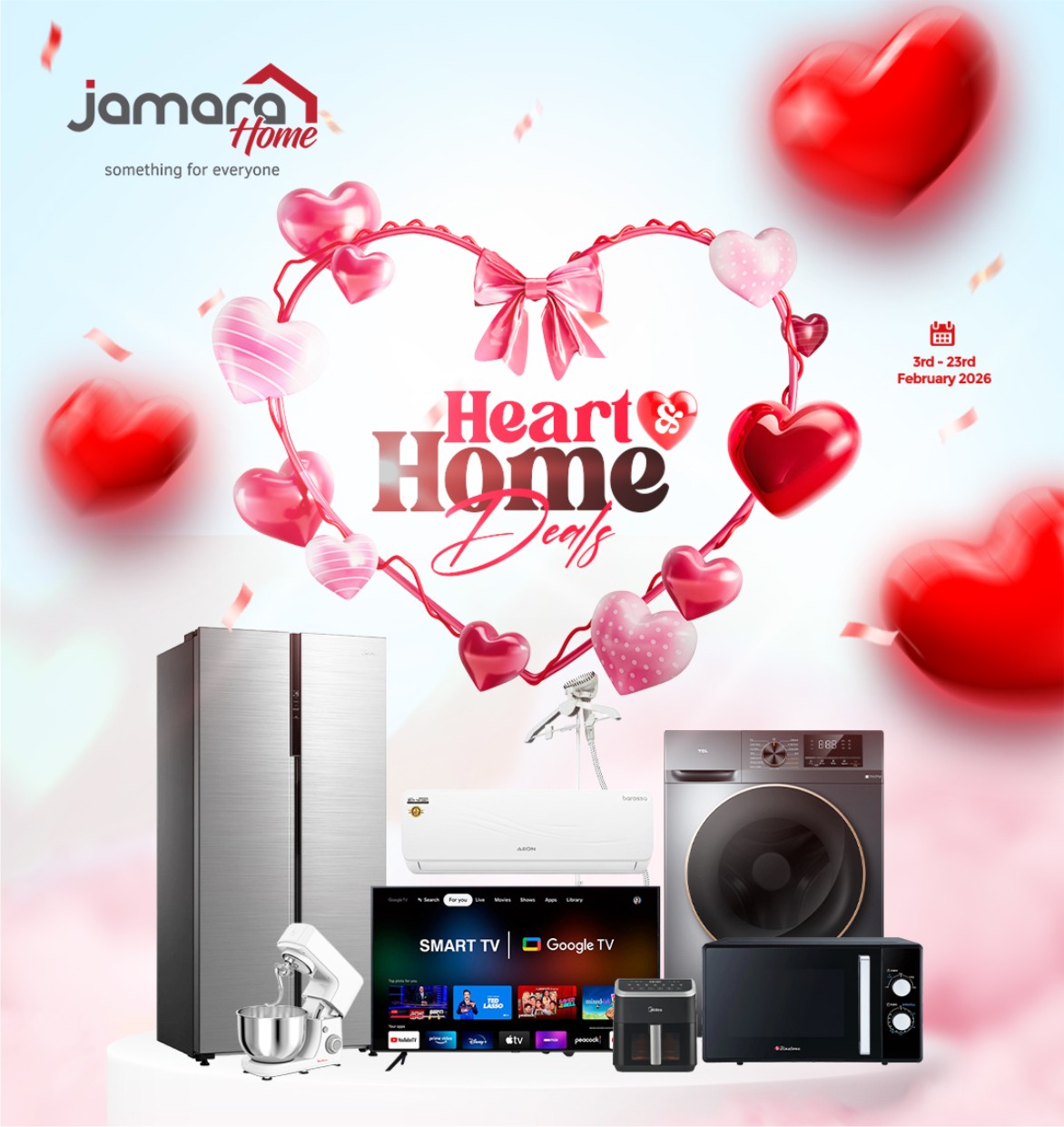 Jamara Home Turns February Into Season Of Smart Living With Heart & Home Deals -marketingspace.com.ng