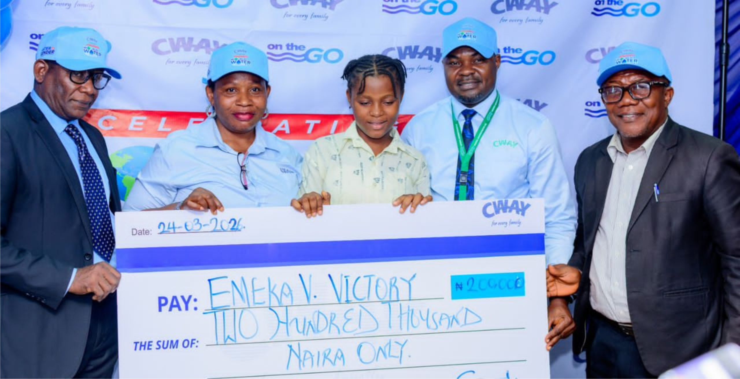 CWAY Reaffirms Promise Of Safe, Accessible Water For All Nigerians At WWD 2026 Commemoration -marketingspace.com.ng