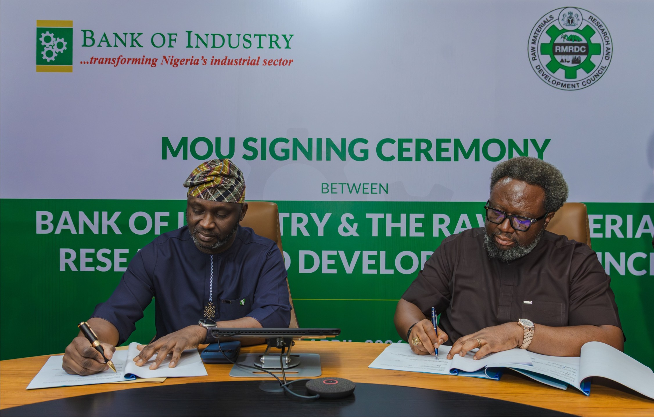 BOI Fosters Agric Value-Chains With landmark MoU With RMRDC -marketingspace.com.ng