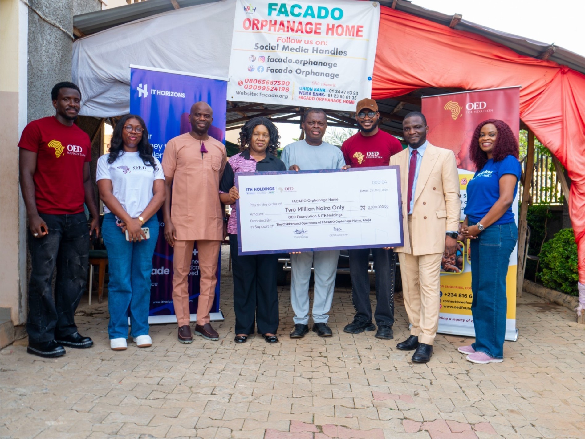 ITH Holdings And OED Foundation, Creating Hope For Vulnerable Children -marketingspace.com.ng