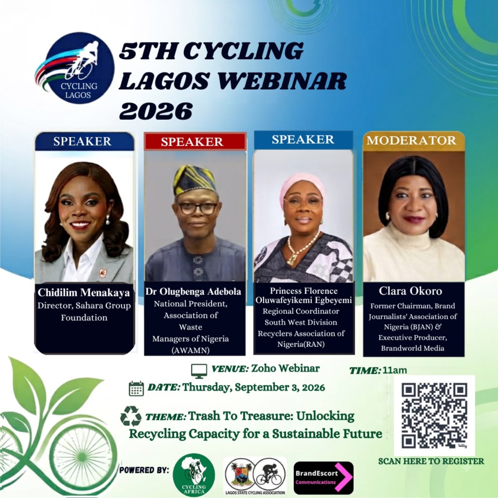 Cycling Africa Holds 5th Cycling Lagos Webinar To Spotlight Nigeria’s Untapped Recycling Potential -marketingspace.com
