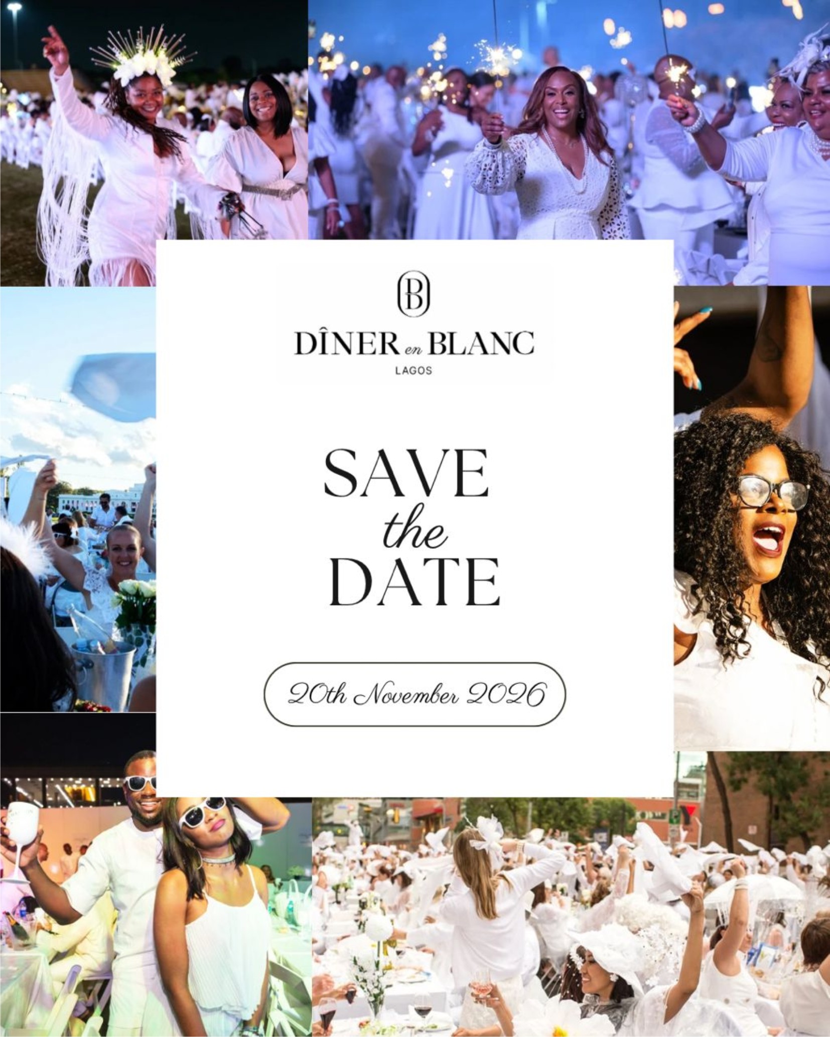 Diner en Blanc Debuts in Lagos on 20 November 2026 -marketingspace.com.ng