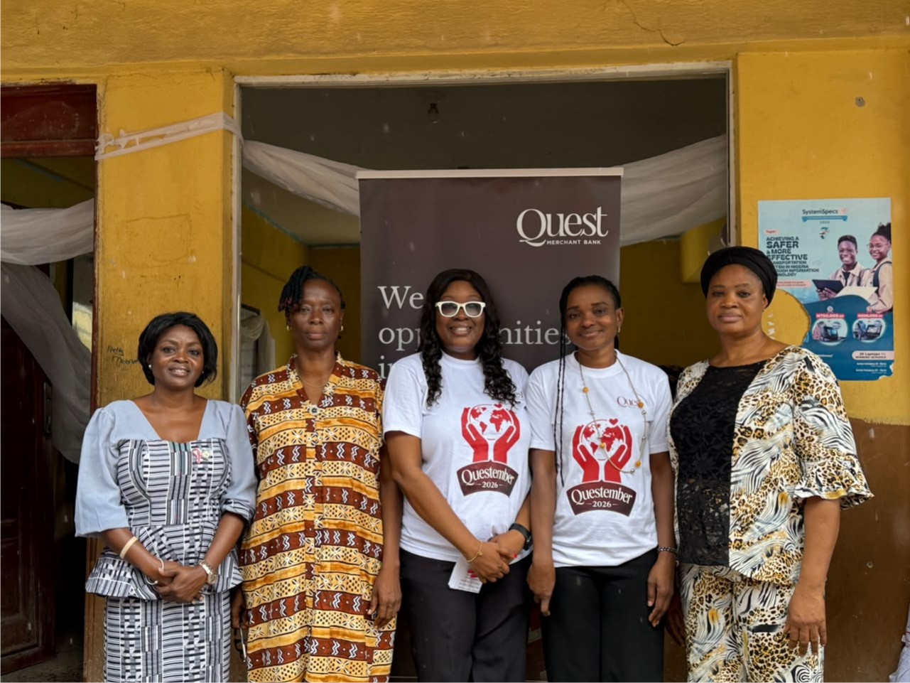 Quest Merchant Bank Reinforces Its Commitment To Communities Through Questember 2026 -marketingspace.com.ng