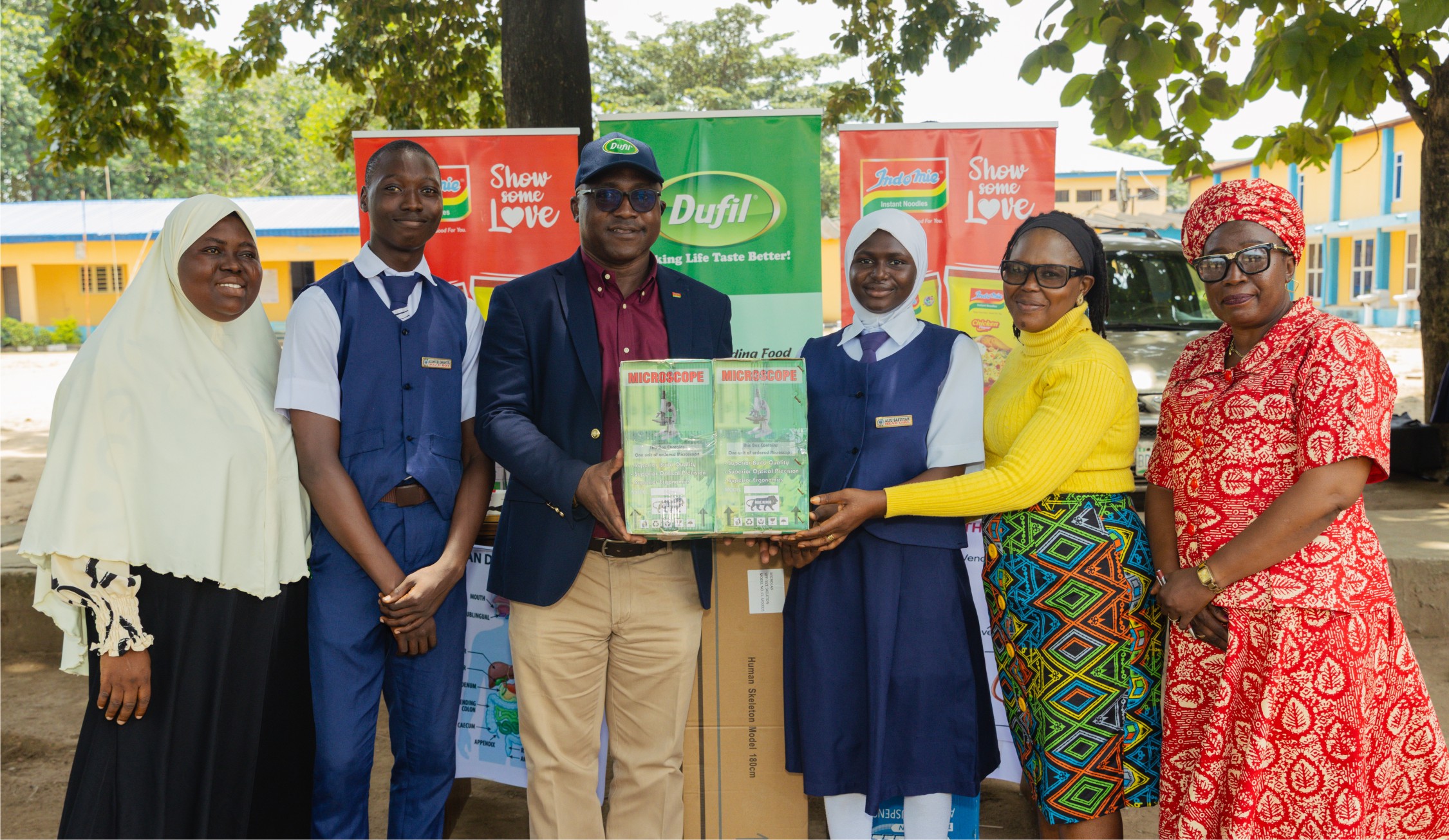Dufil Prima Foods Strengthens Science Education, Donates Laboratory Equipment To Secondary Schools -marketingspace.com.ng