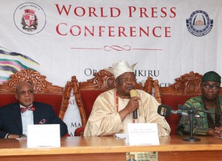 Awujale Endows N250m Professorial Chair at the Olabisi Onabanjo University Awujale Endows N250m Professorial Chair at the Olabisi Onabanjo University