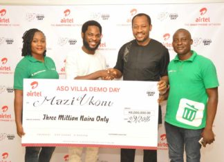 Aso Villa Demo Day Winners Smile Home With Cash Prizes As Airtel Rewards Winners Aso Villa Demo Day Winners Smile Home With Cash Prizes As Airtel Rewards Winners -marketingspace.com.ng