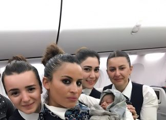Woman Delivers Baby Girl Onboard Turkish Airlines Woman Delivers Baby Girl Onboard Turkish Airlines-marketingspace.com.ng