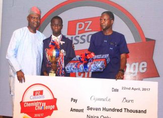 Winners Emerge from PZ Cussons Chemistry Challenge Winners Emerge from PZ Cussons Chemistry Challenge-marketingspace.com.ng
