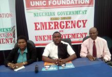 UNIC Foundation Urges FG To Declare State Of Emergency On Unemployment UNIC Foundation Urges FG To Declare State Of Emergency On Unemployment-marketingspace.com.ng
