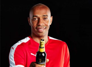 Guinness Announces Exciting New Made Of Black Partnership With Thierry Henry Guinness Announces Exciting New Made Of Black Partnership With Thierry Henry-marketingspace.com.ng