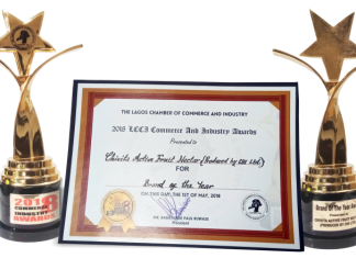Chivita Active Fruit Nectar Emerges Brand Of The Year At The LCCI 2018 Awards Chivita Active Fruit Nectar Emerges Brand Of The Year At The LCCI 2018 Awards-marketingspace.com.ng