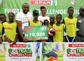 SPAR Nigeria Kicks Off Football Challenge SPAR Nigeria Kicks Off Football Challenge-marketingspace.com.ng