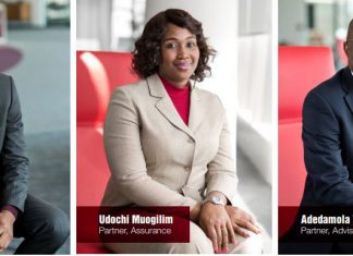 PwC Nigeria Admits Three New Partners PwC Nigeria Admits Three New Partners-marketingspace.com.ng