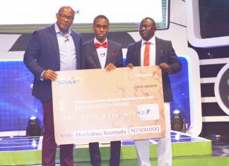 16-year-old Akachukwu Anumudu Wins InterswitchSPAK 1.0 … Emerges ‘Best Science Student in Nigeria’-marketingspace.com.ng