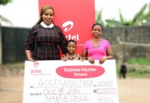 Security Guard, Wife Commend Airtel Employees for Saving Son’s Life - marketingspace.com.ng