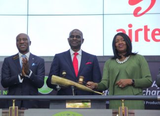 Airtel Africa Lists On The Main Board Of The Nigerian Stock Exchange Airtel Africa Lists On The Main Board Of The Nigerian Stock Exchange-marketingspace.com.ng