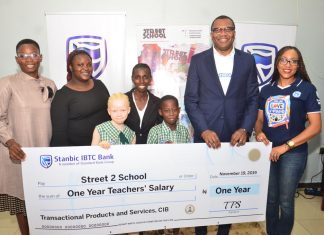 Stanbic IBTC Excites School With One Year Teachers’ Salary Stanbic IBTC Excites School With One Year Teachers’ Salary-marketingspace.com.ng