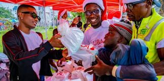 Uzoka, Wizkid Give Back To Thousands At The UBA Foundation Food Bank-marketingspace.com.ng