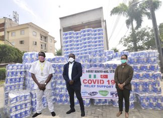 Covid-19: Hayat Kimya Nigeria Supports Lagos And Ogun With Truckloads Of Hygienic Products Covid-19: Hayat Kimya Nigeria Supports Lagos And Ogun With Truckloads Of Hygienic Products-marketingspace.com.ng
