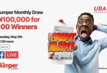 UBA Rewards 100 Customers With N100,000 Amid COVID-19 Meltdown UBA Rewards 100 Customers With N100,000 Amid COVID 19 Meltdown-marketingspace.com.ng