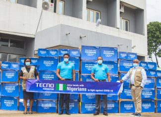 TECNO Foundation Supports Health Care Workers In Fight Against COVID-19, Donates Medical Supplies To NCDC-marketingspace.com.ng